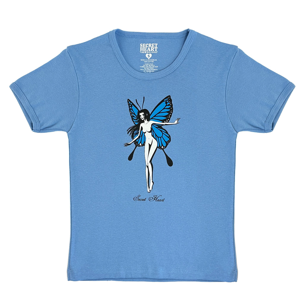 Yukari Baby Tee - LIGHT BLUE