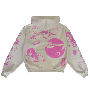 Pink Ink Sweatsuit Set- HACHI CREAM