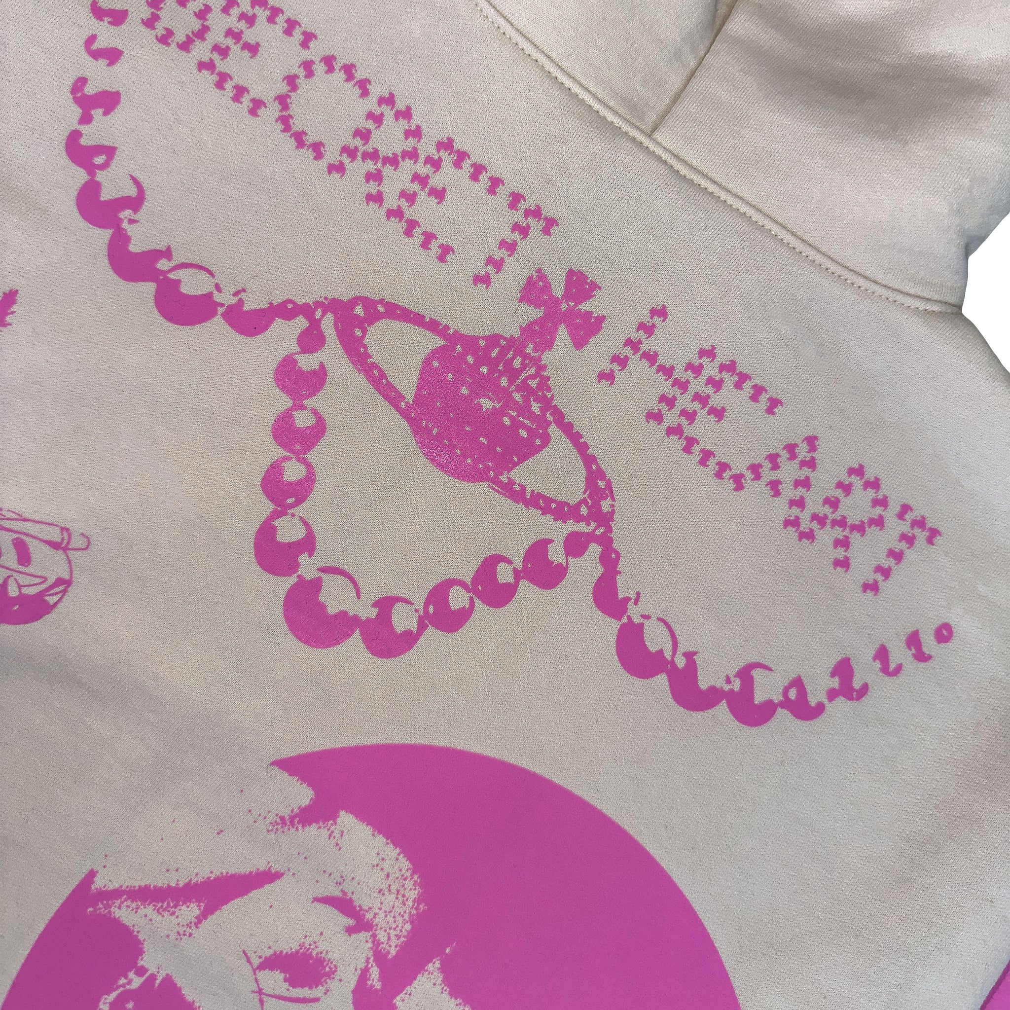 Pink Ink Sweatsuit Set- HACHI CREAM