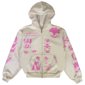 Tattoo Flash Jacket - HACHI CREAM