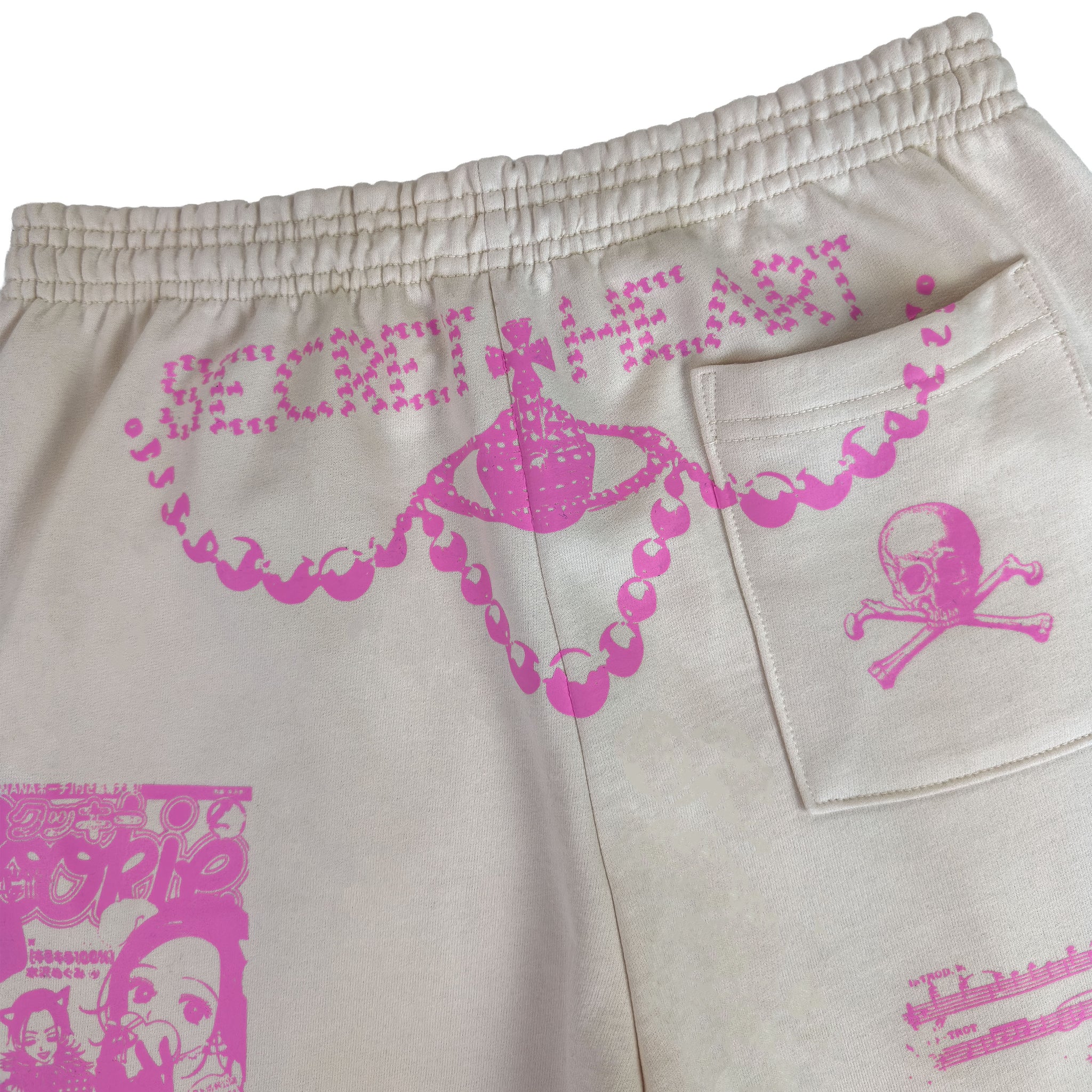 Tattoo Flash Sweatpants - HACHI CREAM