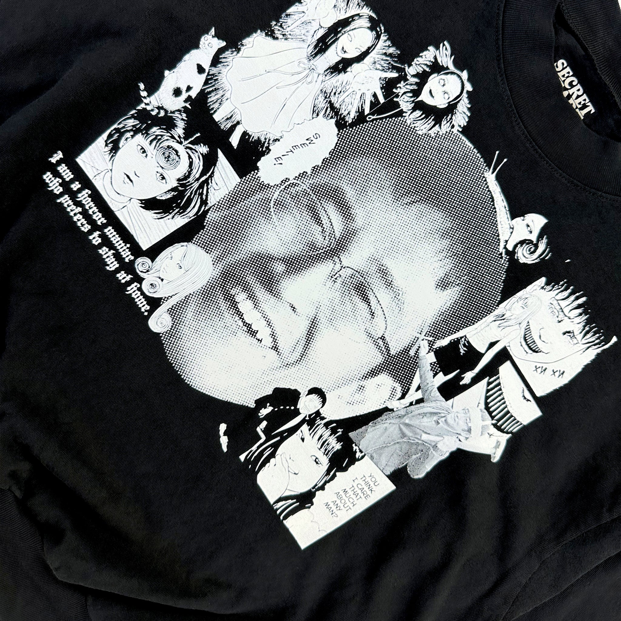 Horror Maniac Crop Long Sleeve