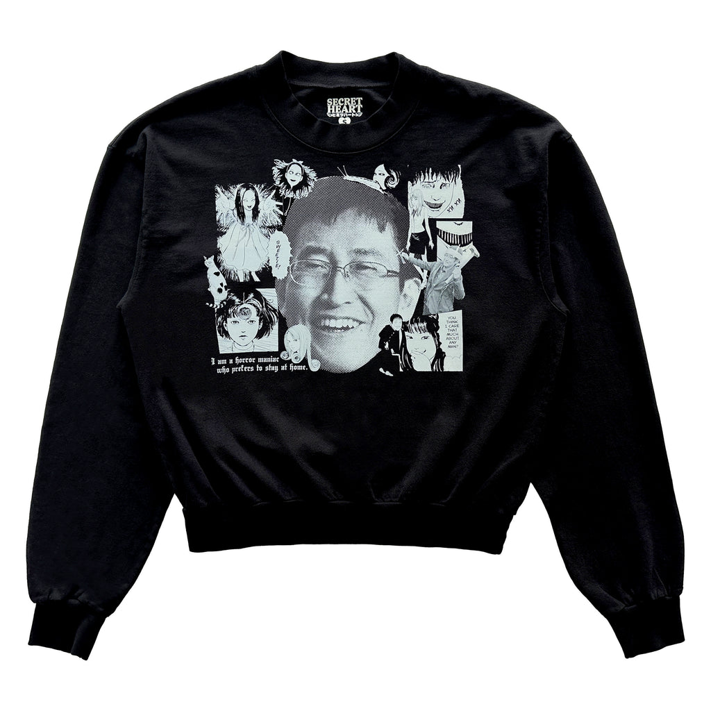 Horror Maniac Crop Long Sleeve