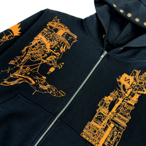 Know Pain Mid Weight Zip Up Jacket