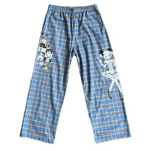 Rebellion Flannel Pants - Blue