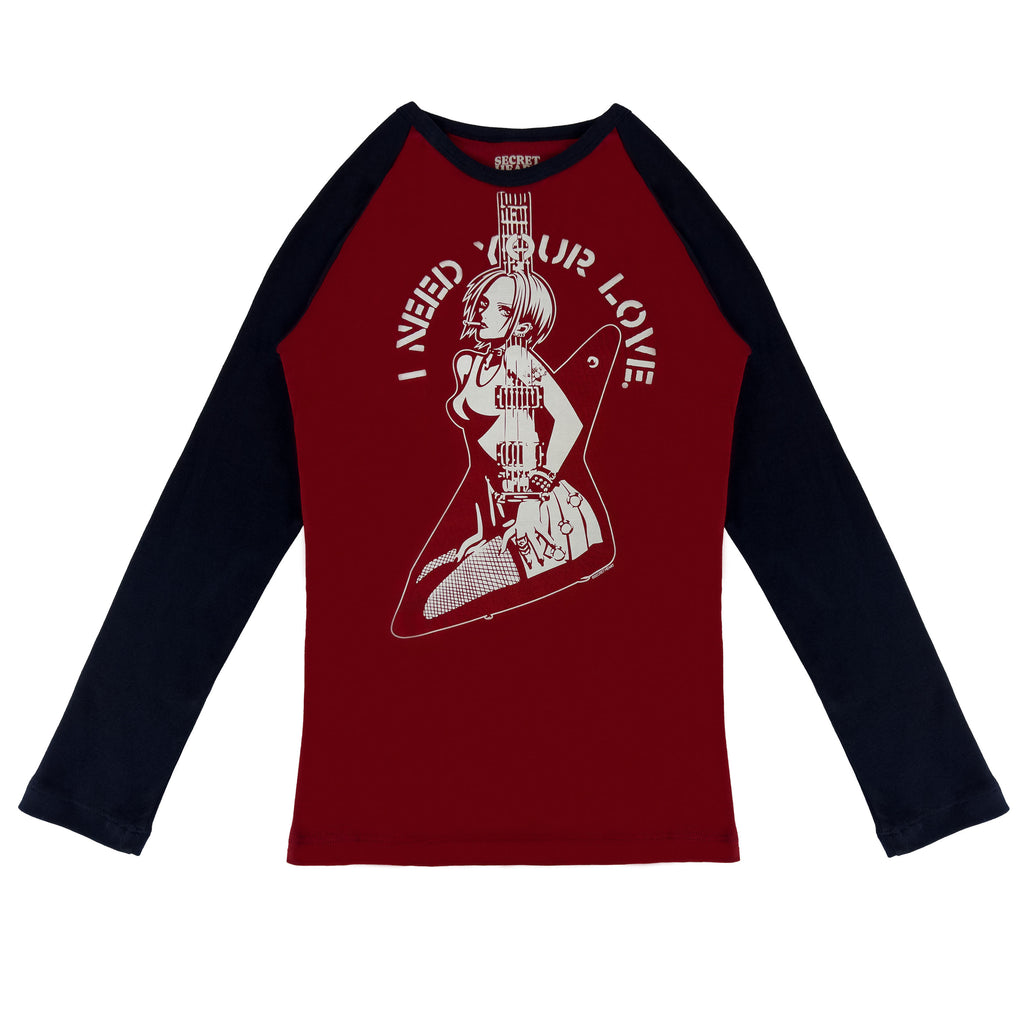 I Need Your Love Raglan