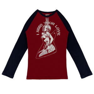 I Need Your Love Raglan