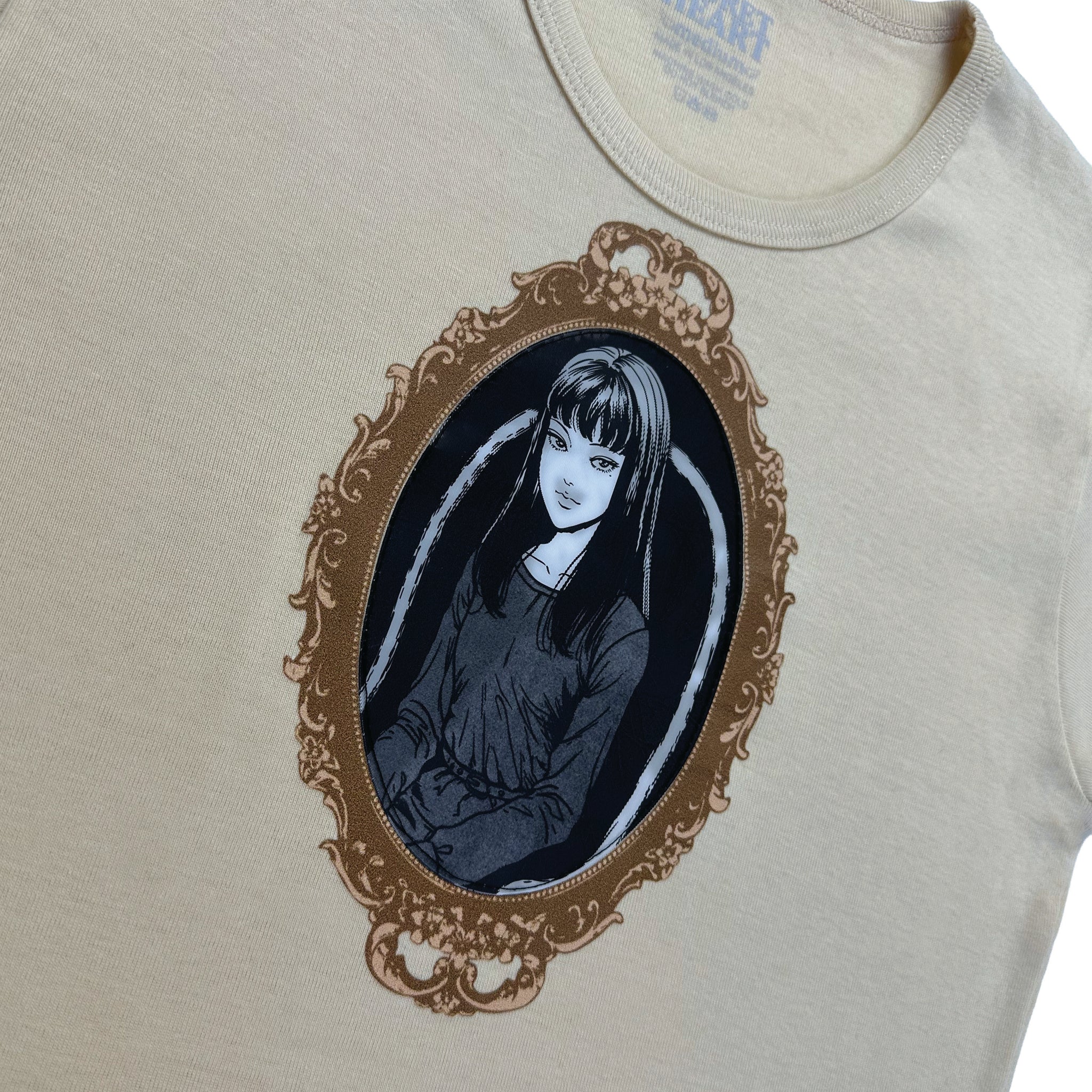 Haunting Beauty Tan Baby Tee