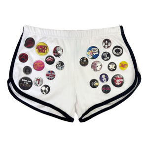 Mouth Off White Shorts