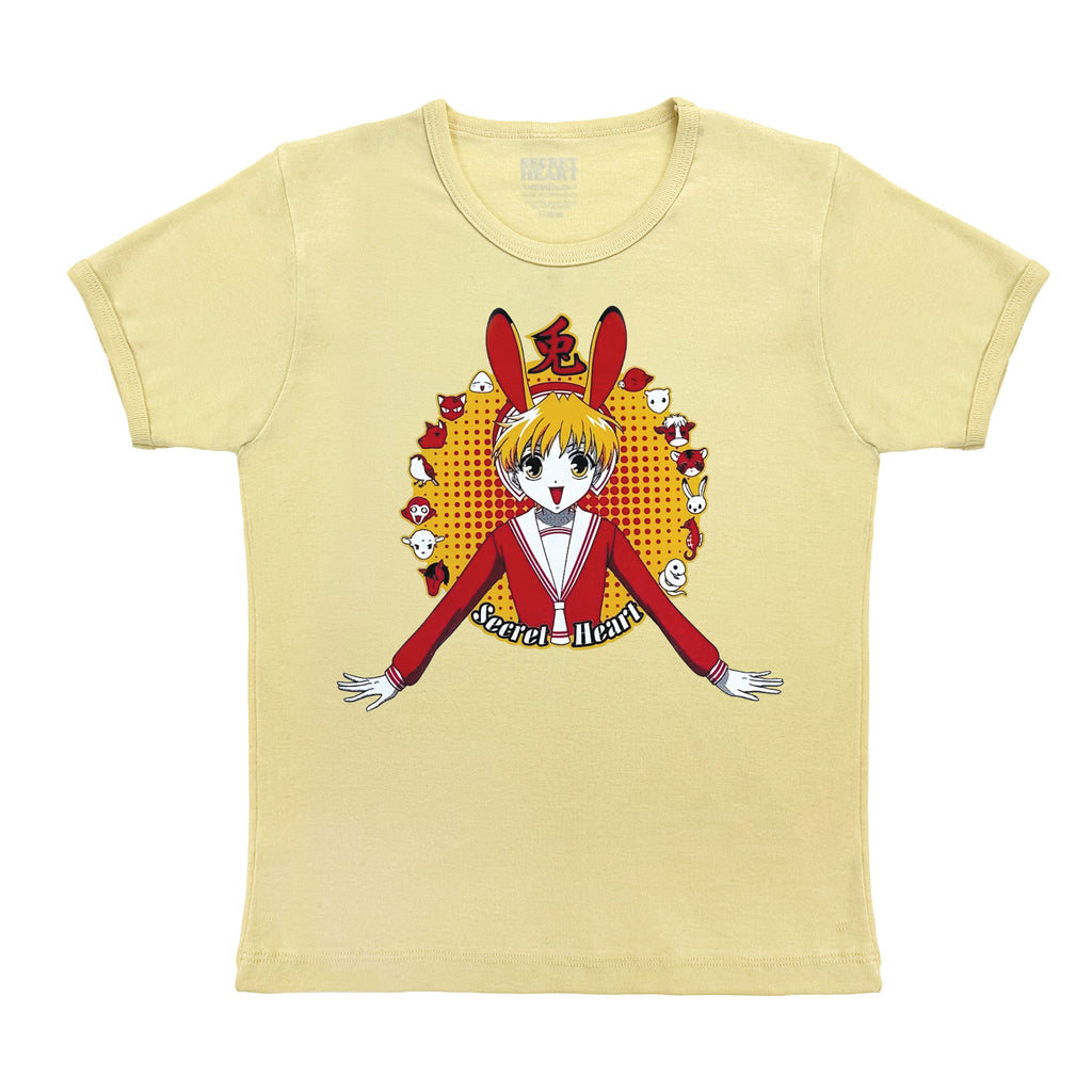 Bunny Boy Yellow Baby Tee