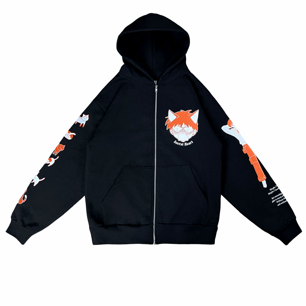 Year of the Cat Zip Up Jacket